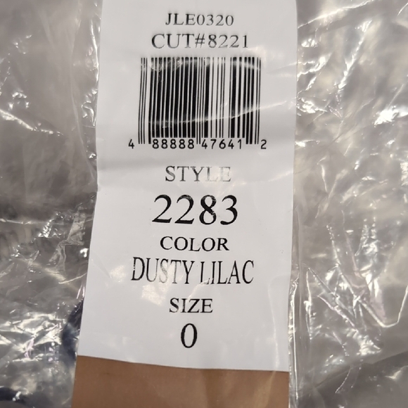 Colors Dress Mauve Evening Gown Size 0. - Picture 2 of 8